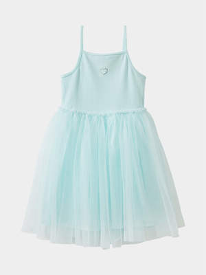 Cotton On Kids Girl Light Blue Harper Dress Up Dress
