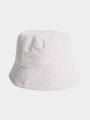 Jet Toddler Unisex Stone Stripes Bucket Hat