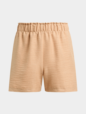 Jet Older Girls Stone Woven Shorts