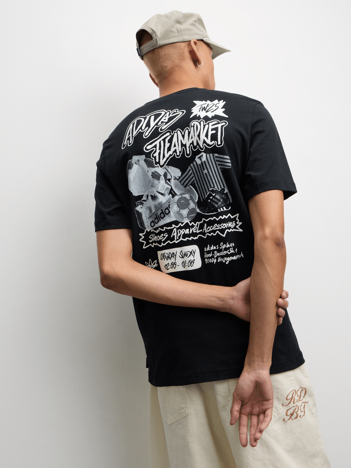 adidas Originals Men's Graphic Black T-Shirt | Bash