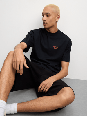 Reebok Men's Graphic Black T-Shirt