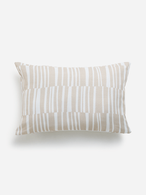 Jet Home Pebble Abstract Linear Cushion