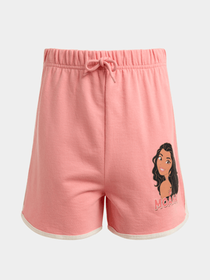 Jet Older Girls Moana Peach Fleece Shorts
