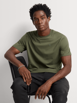 Relay Jeans Men's Regular Fit Midweight Essential Fatigue T-Shirt