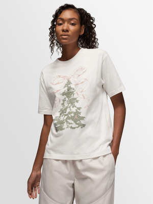 Jordan Women's Brookly GFX Sail White T-shirt
