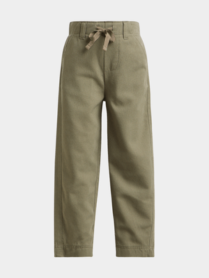 Exact Younger Boy's Fatigue Linen Blend Pants