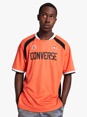 Converse Men's Orange Soccer Jersey