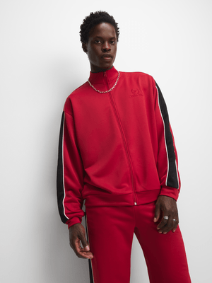 The FIX Men's Red Co-Ord Track Top