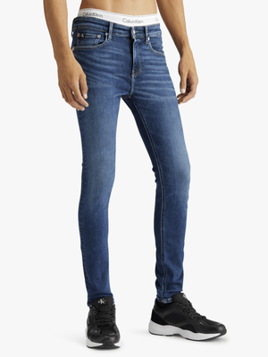 Men's Calvin Klein Blue Skinny Jeans