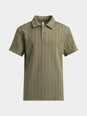 Exact Older Boy's Fatigue Textured Golfer