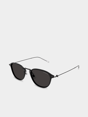 Montblanc Black MB0155S-009 Sunglasses - 51