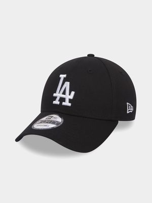 LA Dodgers Essential Black 9FORTY Black/White Cap