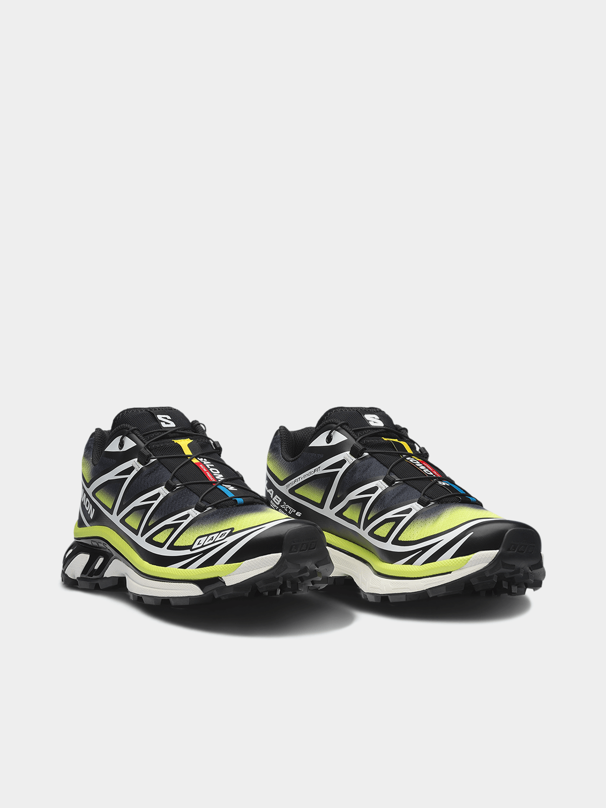 Salomon Men's XT-6 Skyline Black/Green Sneaker | Bash