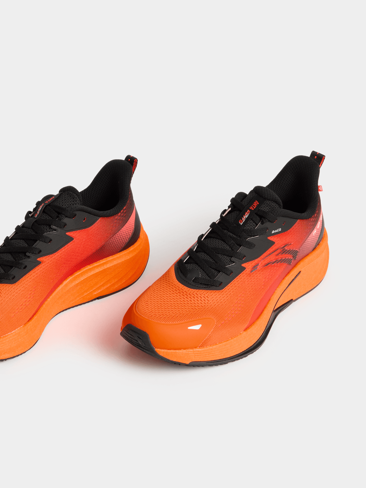 Anta Mens Rocket 6.0 Orange/Black/Red Running Shoes | Bash