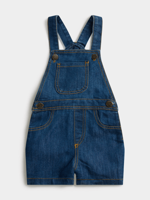 Jet Toddler Unisex Blue Denim Dungaree