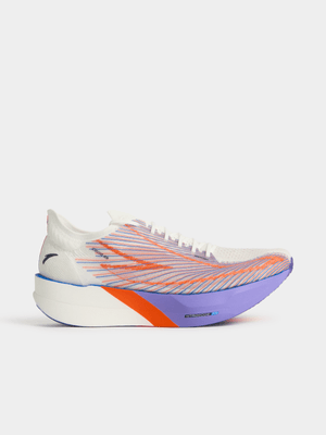 Anta Mens C202 G9 White/Orange/Blue Running Shoes