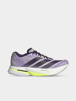 adidas Womens Adizero Boston 13 Plum/Violet Running Shoes