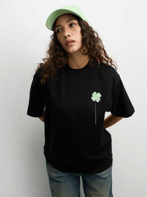 Redbat Women's This Aint Luck Black T-Shirt