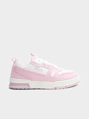 Junior Fila Chess White/Pink Sneaker
