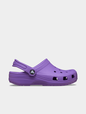 Kids Classic Purple Clog