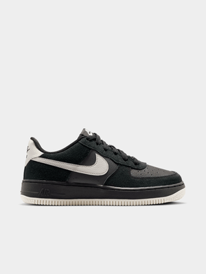 NIke Junior Air Force 1 Black/Light Bone Sneaker