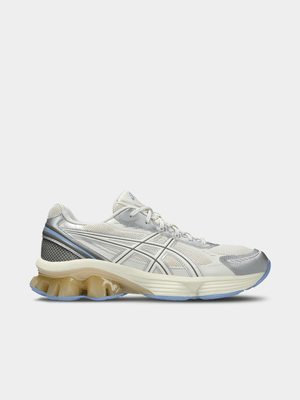 Asics Men's Kinetic Fluent Cream/Silver Sneaker