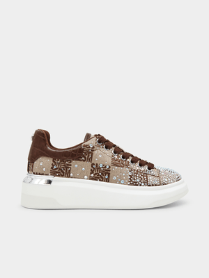 Women's Steve Madden GLIDER-SMR BROWN Sneakers