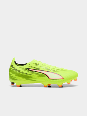 Puma Mens Ultra 6 Match FG/AG Yellow Boots