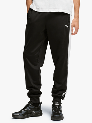 Puma Mens Essential Poly Black Trackpants