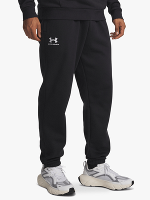 Under Armour Mens Icon Fleece Black Jogger
