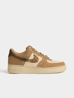 Nike Men's Air Force 1'07 LV8 Tan Sneaker