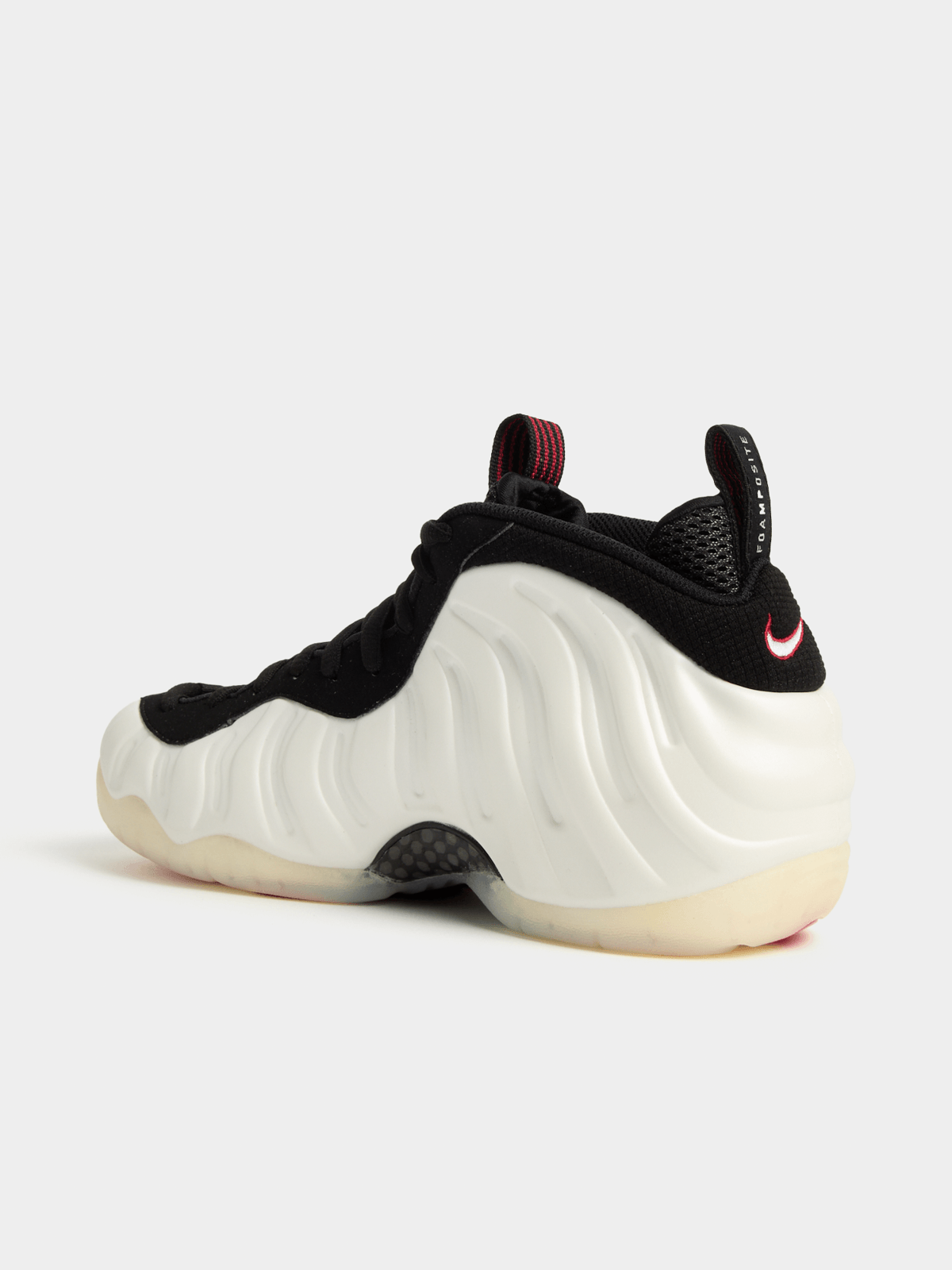 red black and white foamposites