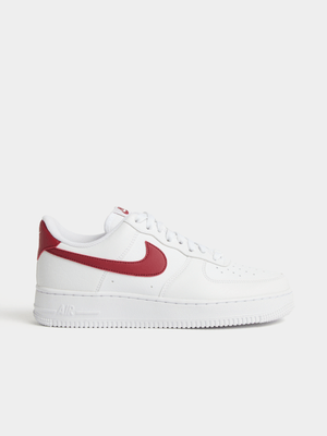 Nike Women's Air Force 1 Next Nature White/Red Sneaker