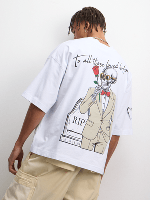 Redbat Men's Loved Before White T-Shirt