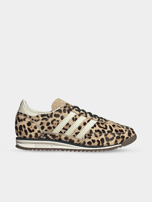 adidas Originals Women's SL 72 Leopard Print Sneaker