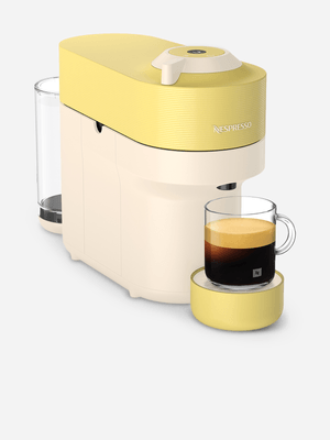 Nespresso Vertuo Pop Coffee Machine Pack Yellow