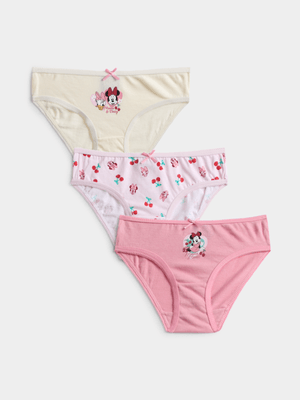 Jet Younger Girls 3 Pack Minnie And Daisy Cherry Bikini