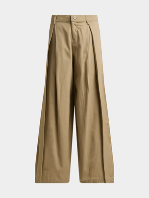 Jet Teen Girls Stone Cullotte Pleated Pants