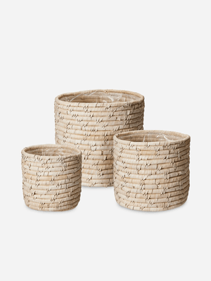 H & S Collection Manden set S3 Naturel M Voering