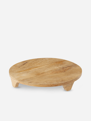 H & S Collection Plate 37Cm Natural