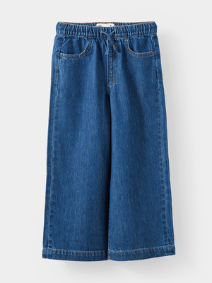 Cotton On Kids Girl Blue Kaity Wide Leg Jeans