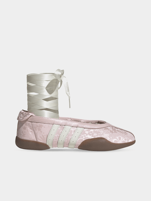 adidas Originals Women's Taekwondo MEI Ballet Pink/White Sneaker