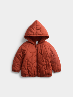 Jet Toddler Boy Picante Quilted Puffer