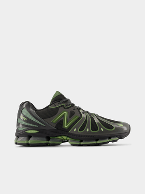New Balance Men's 1890 v1 Black/Green Sneaker