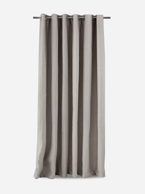 Volpes Gordon Latte Eyelet Lined Curtain