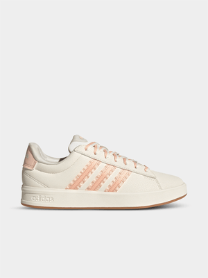 Women's adidas Grand Court 3.0 Beige/Peach Sneaker