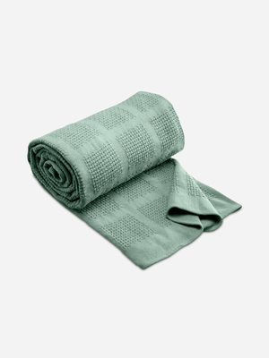 Volpes Cotton Sage Blanket