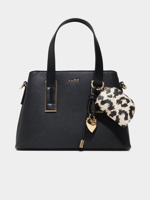 Women's Aldo Maeliabag Black Satchel Bag