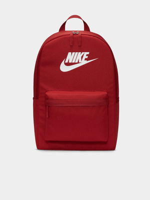 Nike Unisex Heritage Red Backpack