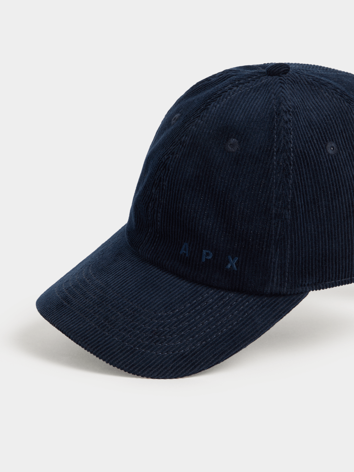 APX Corduroy Navy Peak Cap | Bash